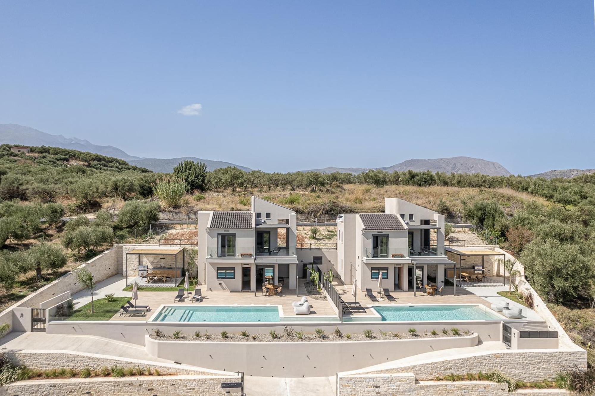 Melanthia Villas Tsivaras Ngoại thất bức ảnh