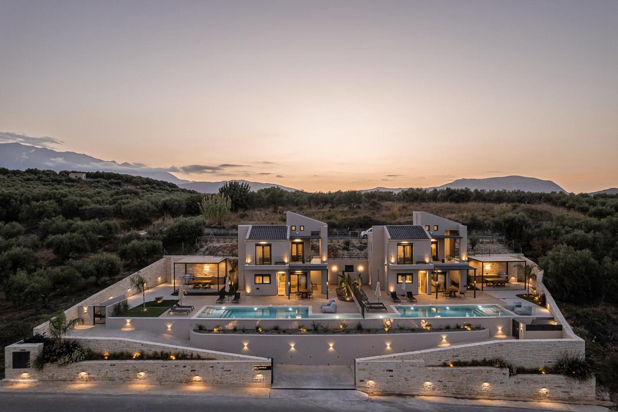 Melanthia Villas Tsivaras Ngoại thất bức ảnh